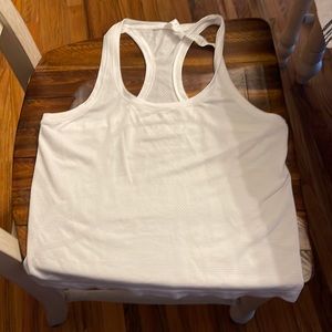Lululemon white Swiftly Tech Racerback Tank size 8